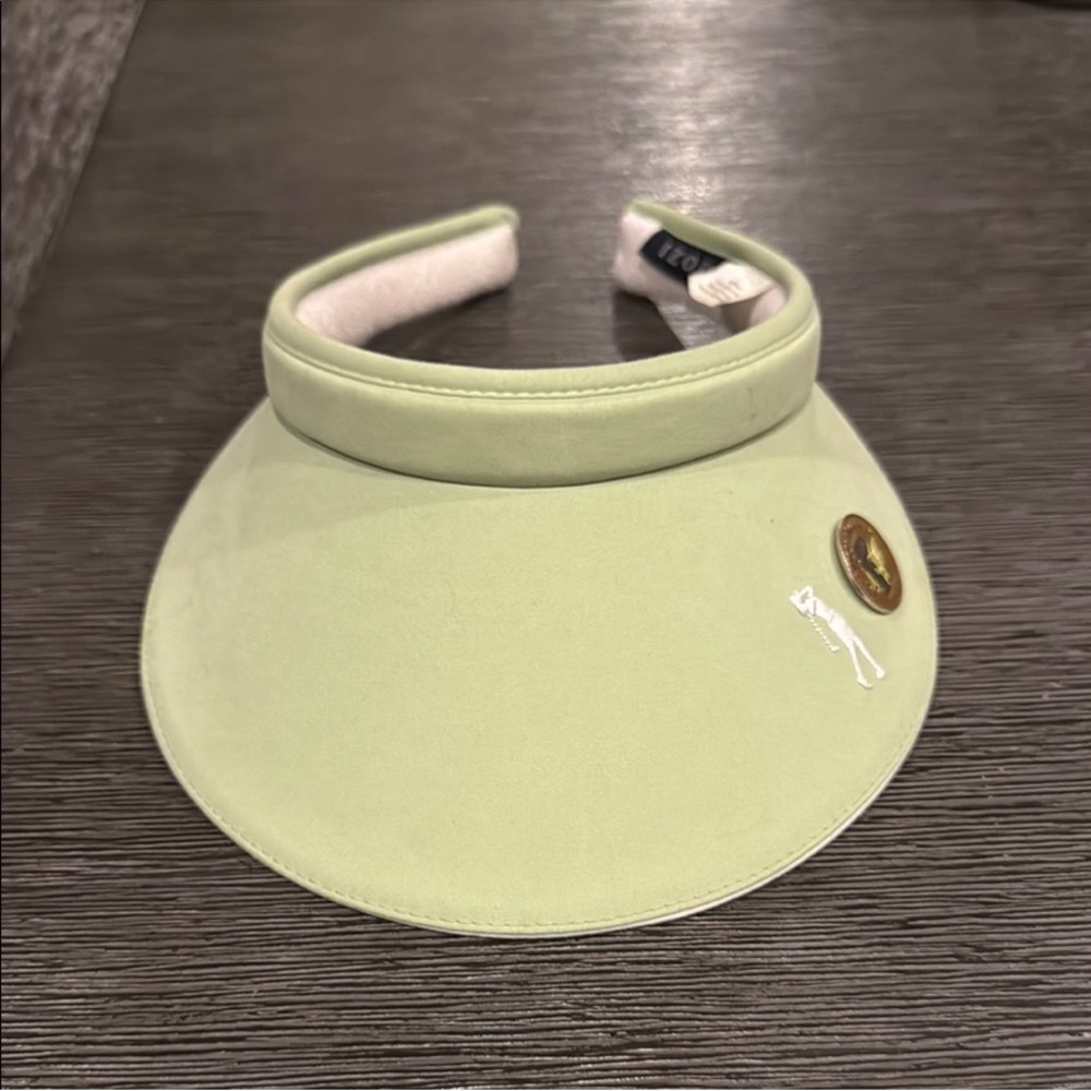Elegant Light Green Visor Hat